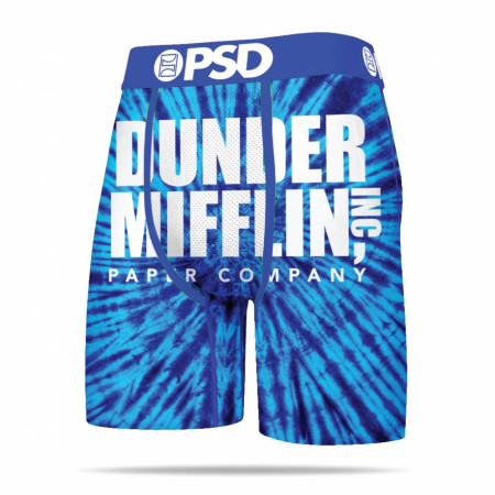 Dunder Mifflin Tie Dye Boxer Briefs